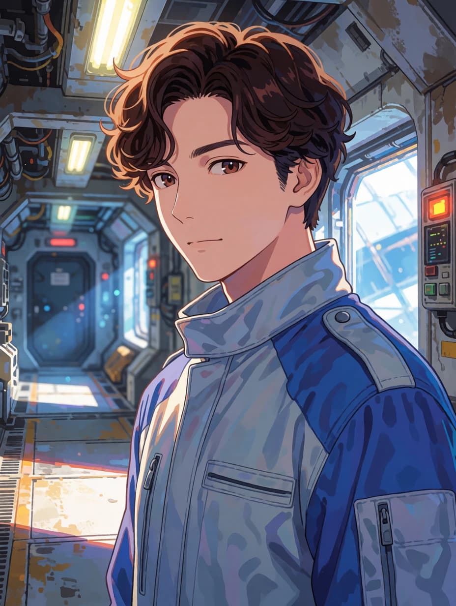 皆川修(通路の保守)の立ち絵 — OTHERLIFEの攻略キャラ