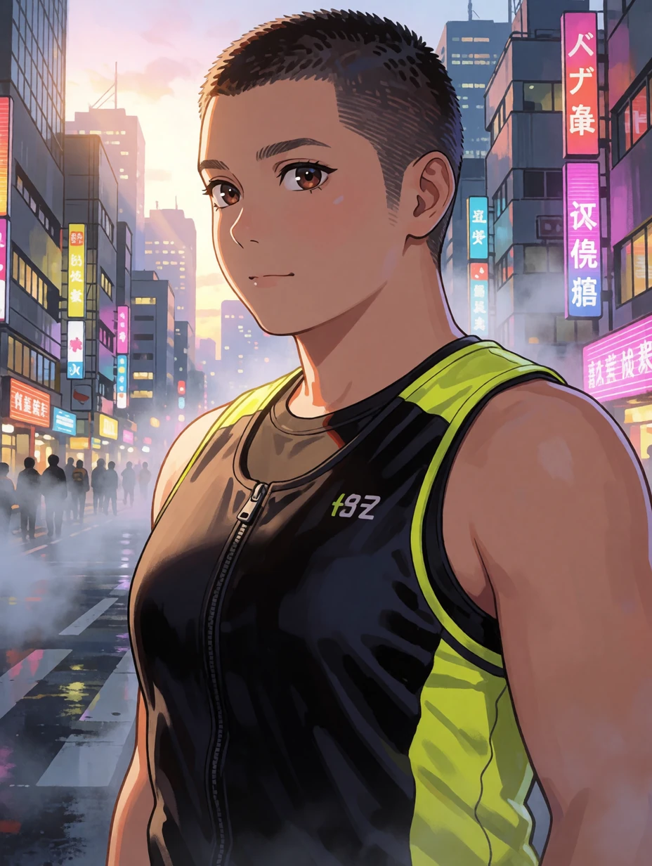 葛西茜のキャラクター画像